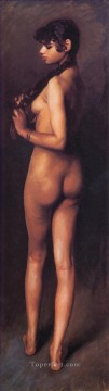 Desnudo Painting - Chica egipcia desnuda John Singer Sargent